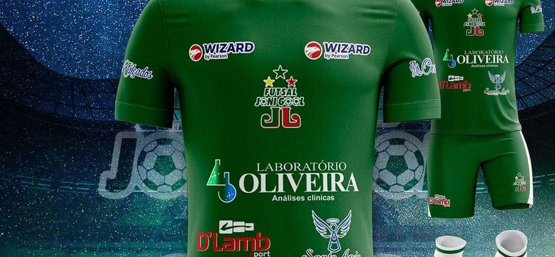 Uniforme oficial do Centro de Educação e Treinamento Esportivo Joni, qualidade D'Lamb Sport